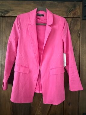 Central Park west linen blazer